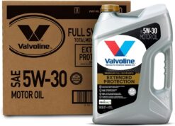 Valvoline Extended Protection SAE Full Synthetic Motor Oil SAE 5W-30 5 QT, Case of 3