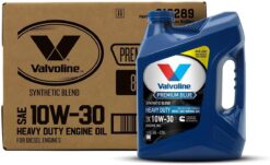 Valvoline Premium Blue SAE 10W-30 Diesel Engine Oil 1 GA, Case of 3