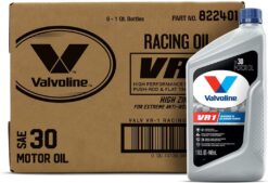 Valvoline VR1 Racing SAE 30 Motor Oil 1 QT, Case of 6