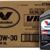 Valvoline VR1 Racing Synthetic SAE 10W-30 Motor Oil 1 QT, Case of 6