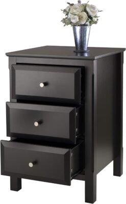 WINSOME Timmy Accent Table, Black