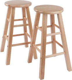 Winsome Element Counter Stools, 2-Pc Set, Natural