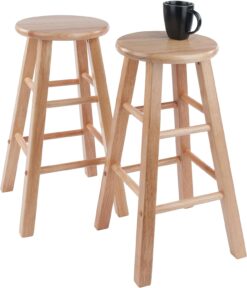 Winsome Element Counter Stools, 2-Pc Set, Natural