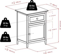 Winsome Eugene Accent Table, Natural