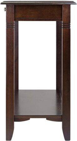 Winsome Nolan Occasional Table, Cappuccino