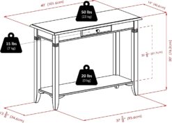 Winsome Nolan Occasional Table, Cappuccino