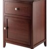 Winsome Wood Eugene Accent Table, Walnut