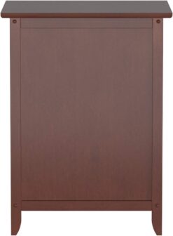 Winsome Wood Eugene Accent Table, Walnut