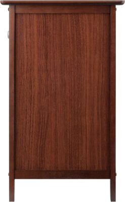 Winsome Wood Eugene Accent Table, Walnut