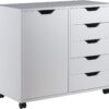 Winsome Wood Halifax StorageOrganization, White