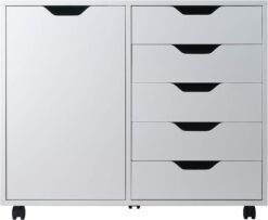 Winsome Wood Halifax StorageOrganization, White