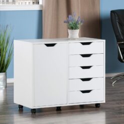 Winsome Wood Halifax StorageOrganization, White