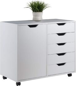 Winsome Wood Halifax StorageOrganization, White
