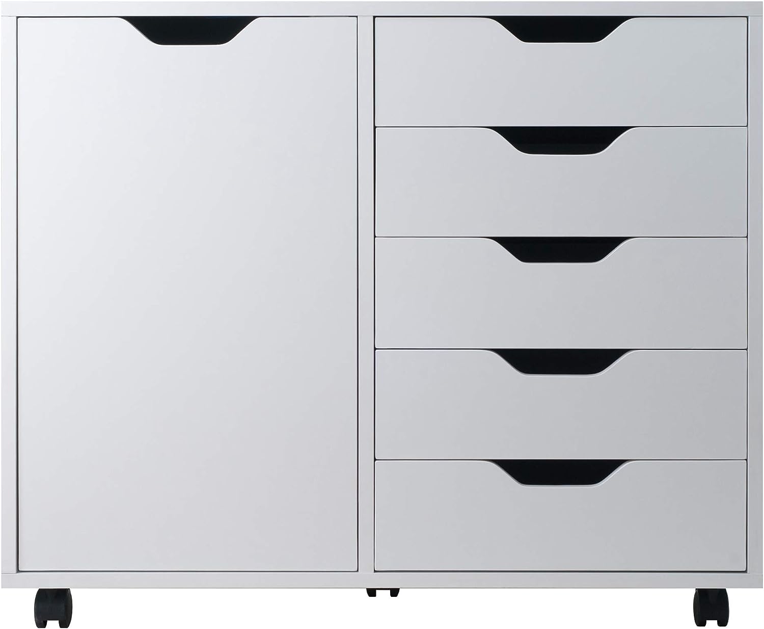 Winsome Halifax 7 Drawer Cabinet for Closet, White