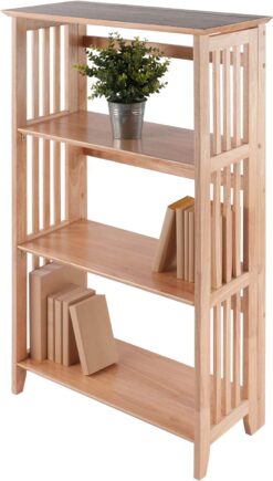 Winsome Wood Mission Shelving, Natural