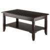 Winsome Wood Nolan Coffee Table, Cappuccino Finish
