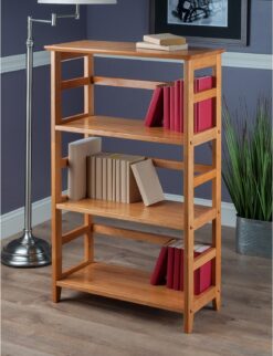 Winsome Wood Studio Shelving, Honey