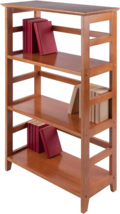 Winsome Wood Studio Shelving, Honey