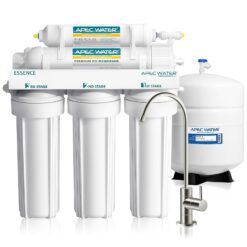 APEC Water Systems ROES-100 Essence Series Top Tier 5-Stage Certified Ultra Safe Reverse Osmosis Drinking Water Filter System