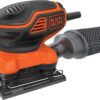 BLACK+DECKER 2.0 Amp Electric 1/4 Sheet Orbit Sander (BDEQS300)