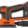 BLACK+DECKER 20V MAX Sheet Sander (BDCMS20C) (Pack of 1)
