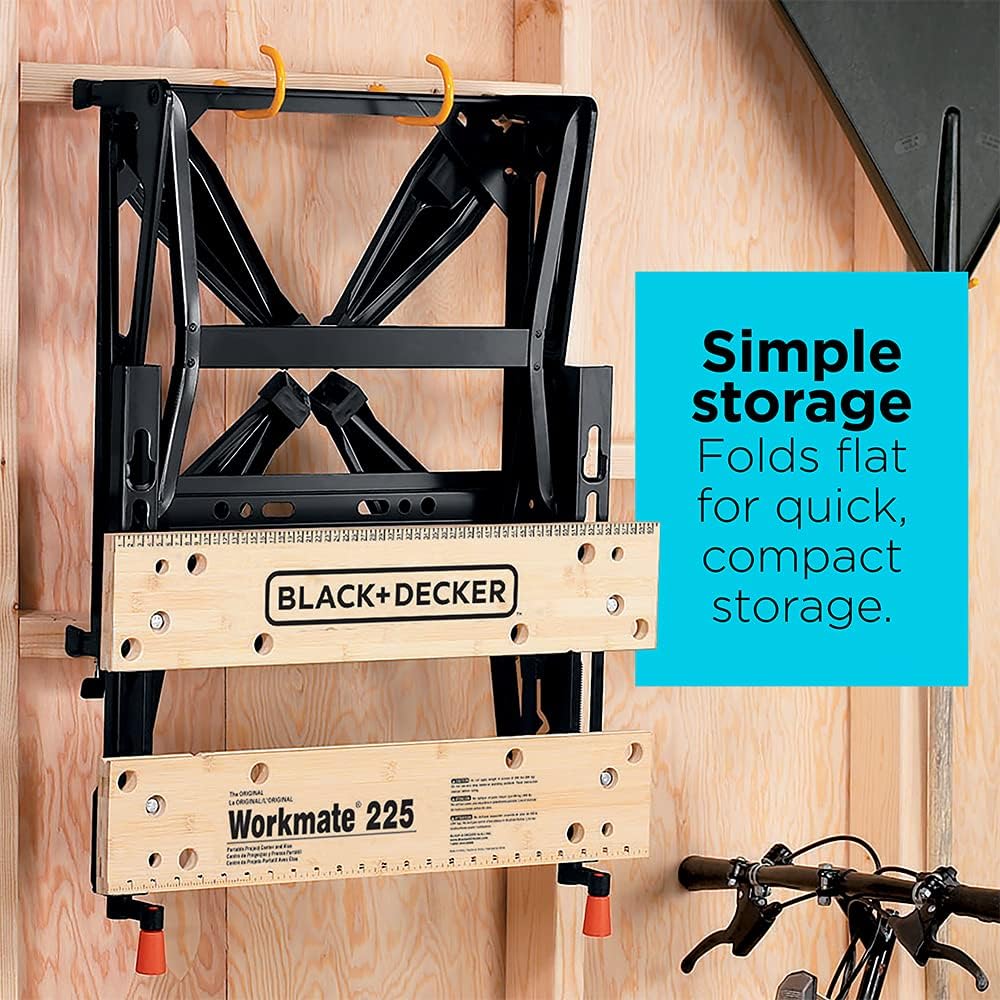 BLACK+DECKER Portable Work Bench and Vise (WM225-A) | Bigbigmart.com