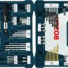 BOSCH MS4091 91-Piece Drilling and Driving Mixed Set with Included Case for Applications in Wood, Metal, Masonry