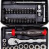 CRAFTSMAN V-SERIES 1/4" SAE Tool Set, Socket and Bit Tool Set, SAE, 38-Piece (CMMT45750V)
