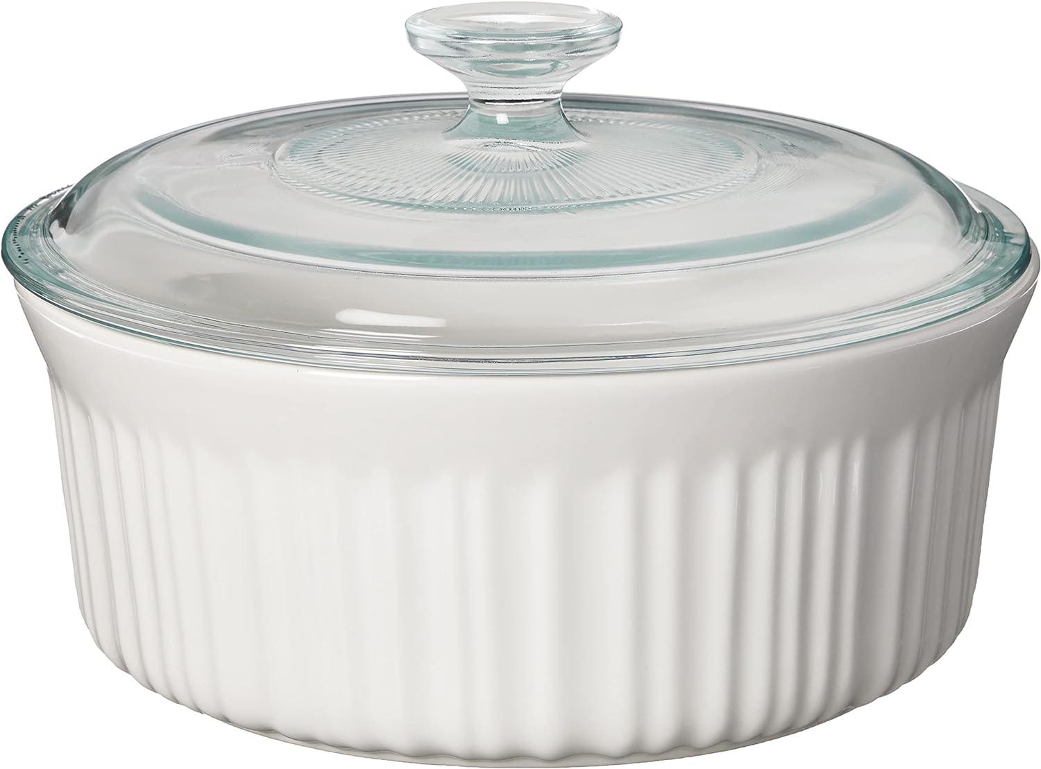 CorningWare French White 12-Pc Ceramic Bakeware Set with Lids, Chip and  Crack Resistant Stoneware Baking Dish, Microwave, Dishwasher, Oven, Freezer  and Fridge Safe