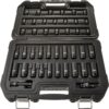 DEWALT Impact Socket Set, Combination, SAE/MM, 3/8-Inch Drive, 42-Piece (DWMT19248)