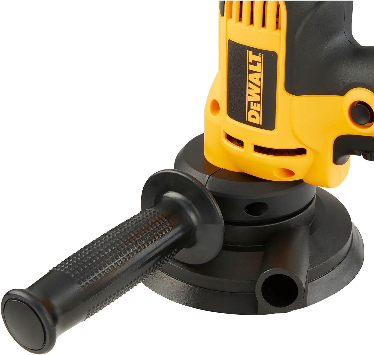 DEWALT Rotary Sander, Variable Speed, Dust Shroud, 5-Inch (DWE6401DS), Yellow3