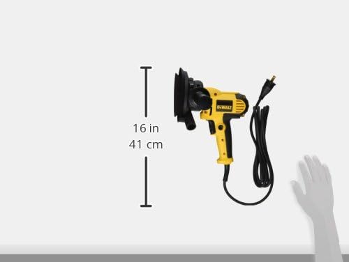 DEWALT Rotary Sander, Variable Speed, Dust Shroud, 5-Inch (DWE6401DS), Yellow7