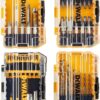 DEWALT Screwdriver Bit Set and Drill Bit Set, 100-Piece Master Set, For All Your Jobsite Needs (DWA2FTS100),Black/Grey/Yellow Screwdriving and Drilling Set, 100 Piece