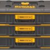 DEWALT TOUGHSYSTEM 2.0 Tool Organizer and Storage 3 Drawer Unit (DWST08330)