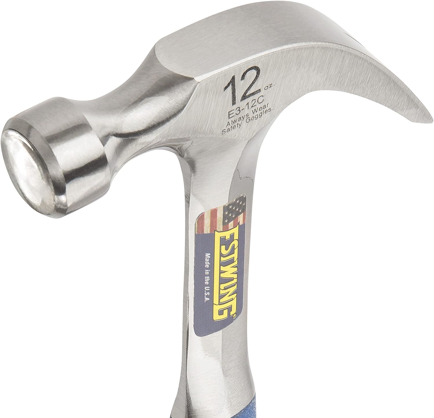 ESTWING Hammer - 12 oz Curved Claw with Smooth Face & Shock