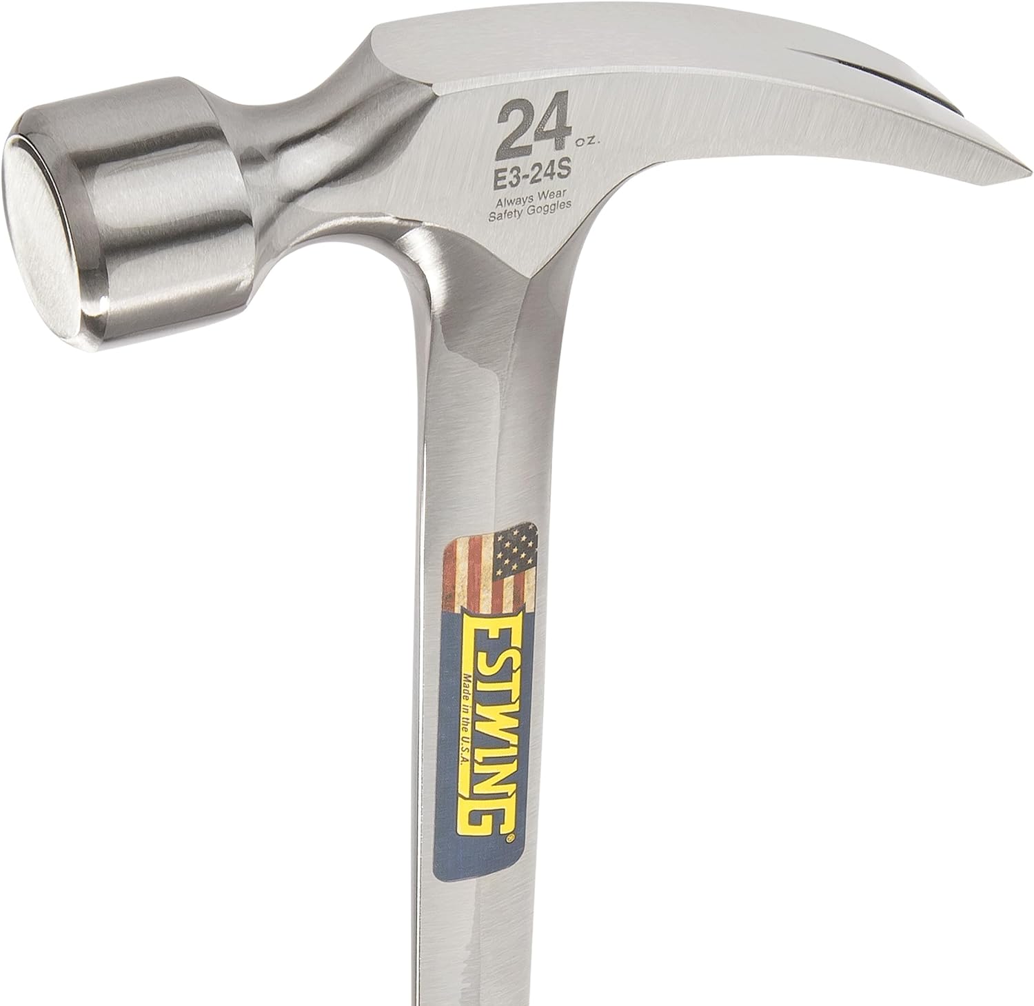 Estwing E3-24S 24 oz Smooth Face Framing Hammer