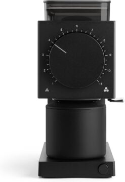 Fellow Ode Brew Grinder - Burr Coffee Grinder Electric - Coffee Bean Grinder with 31 Settings for Drip, French Press & Cold Brew - Small Footprint Electric Grinder - Matte Black