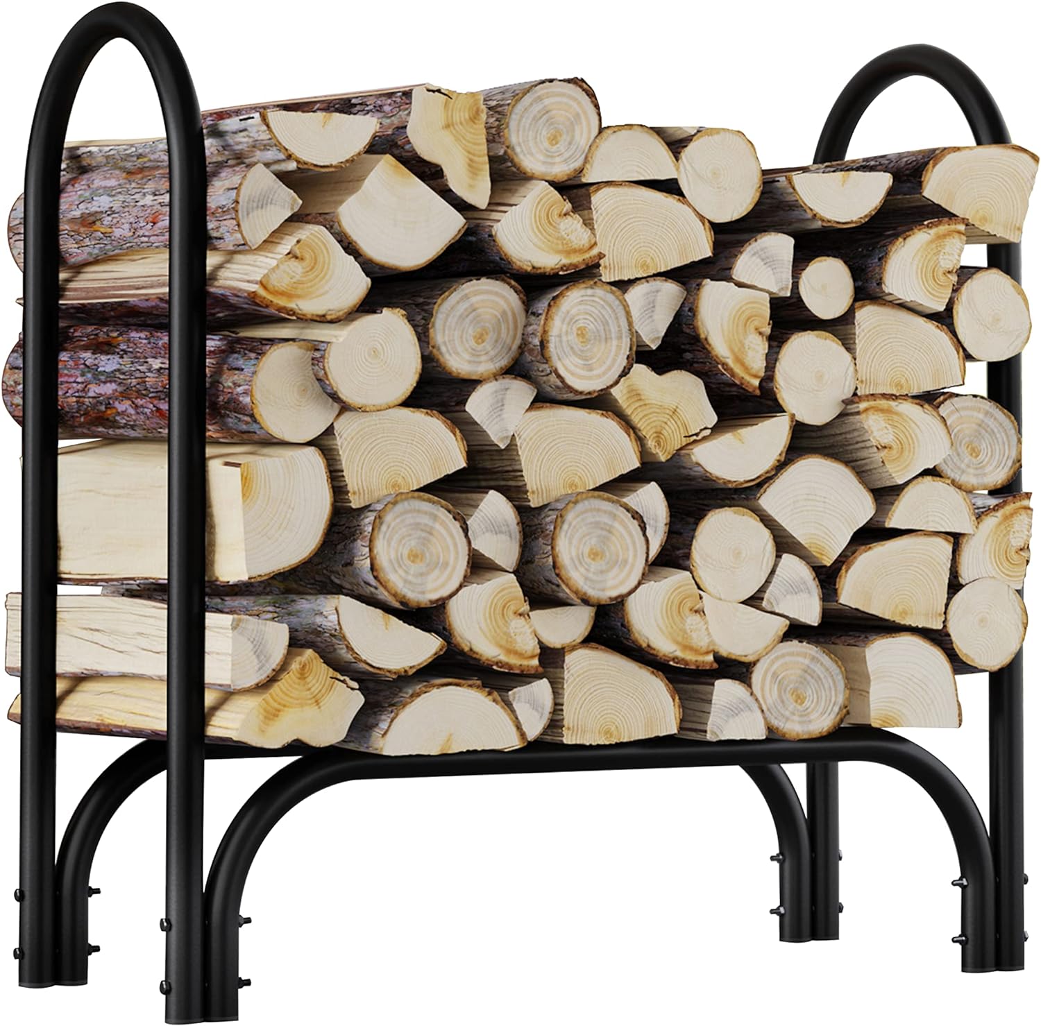 Fire Beauty Firewood Rack Log Holder,Log Storage Holder,Storage