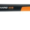 Fiskars 378561-1004 X11 Splitting Axe, 17-Inch, Black/Orange