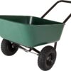 Garden Star 70019 Garden Barrow Dual-Wheel Wheelbarrow/Garden Cart