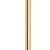 Gatco 1436 Pedestal Toilet Paper Holder, Polished Brass