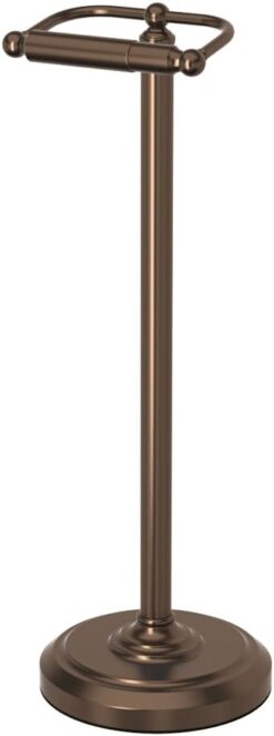 Gatco 1436BZ Pedestal Toilet Paper Holder, Bronze,Large