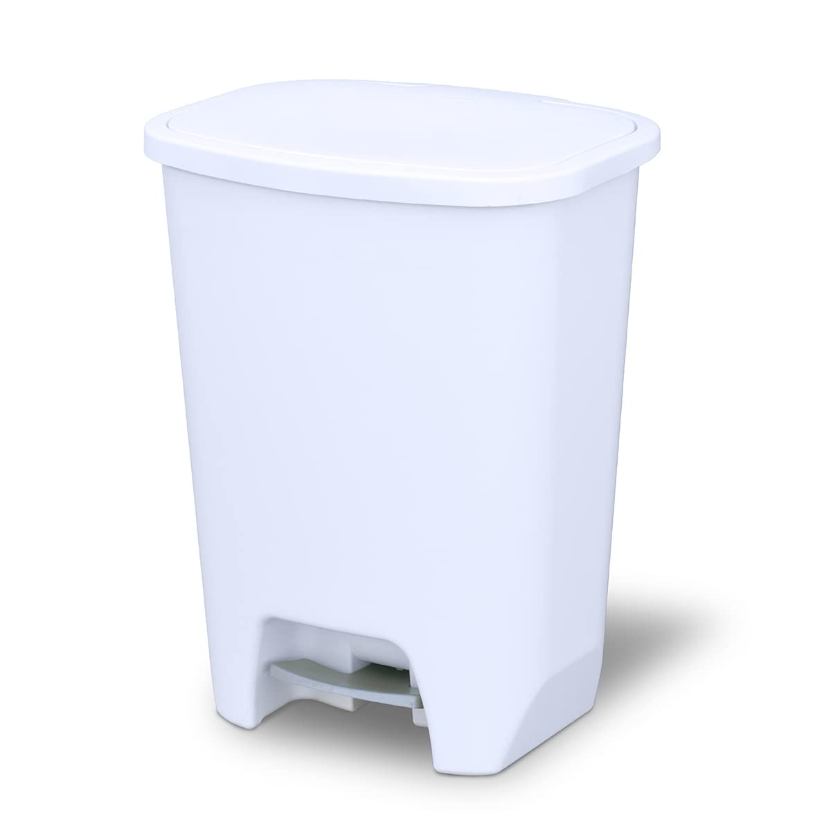 Glad Kitchen Trash Can 20 Gallon  Large Plastic Waste Bin with