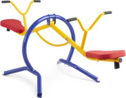 Gym Dandy Teeter-Totter Home Seesaw Playground Set TT-210, Multi Colored, 37.00 x 31.00 x 85.50 inches