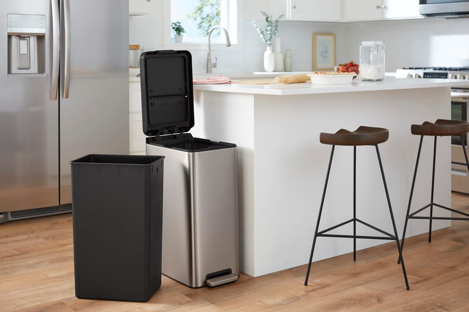 https://bigbigmart.com/wp-content/uploads/2023/10/KOHLER-23826-ST-13-Gallon-Elongated-Hands-Free-Step-Can-Trash-Can-with-Soft-Close-and-Foot-Pedal-Quiet-Close-Lid-Stainless-Steel5.jpg