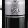 KRUPS GVX212 Coffee Grinder, 17-Grind fineness settings, Black and Metal