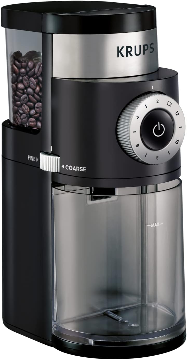 https://bigbigmart.com/wp-content/uploads/2023/10/Krups-Precision-Plastic-and-Stainless-Steel-Flat-Burr-Grinder-12-Cup-110-Watts-12-Grind-Settings-Drip-French-Press-Espresso-Pour-Over-Cold-Brew-Black.jpg