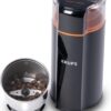 Krups Silent Vortex Coffee and Spice Grinder with Removable Bowl 12 Cup Easy to Use, 5 Times Quieter 175 Watts Coffee, Spices, Dry Herbs, Nuts, Dishwasher Safe Bowl Black