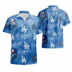 LIMITED] Los Angeles Dodgers MLB-Summer Hawaiian Shirt And Shorts