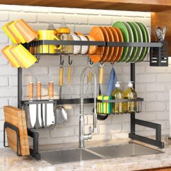 Over The Sink Dish Drying Rack, Adjustable (26.8